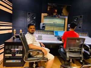 Assoc Prof Krishna N Sharma Studio Recording
